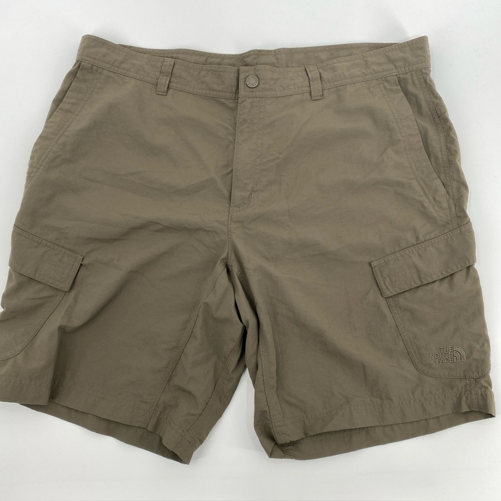 The‎ North Face Shorts Mens 40 Brown Cargo Hiking Trail Adventure Gorpcore Nylon